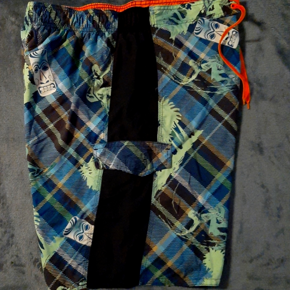 Joe Boxer Swim Trunks, Size Large